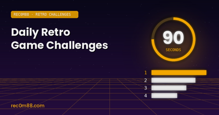 daily retro game challenges